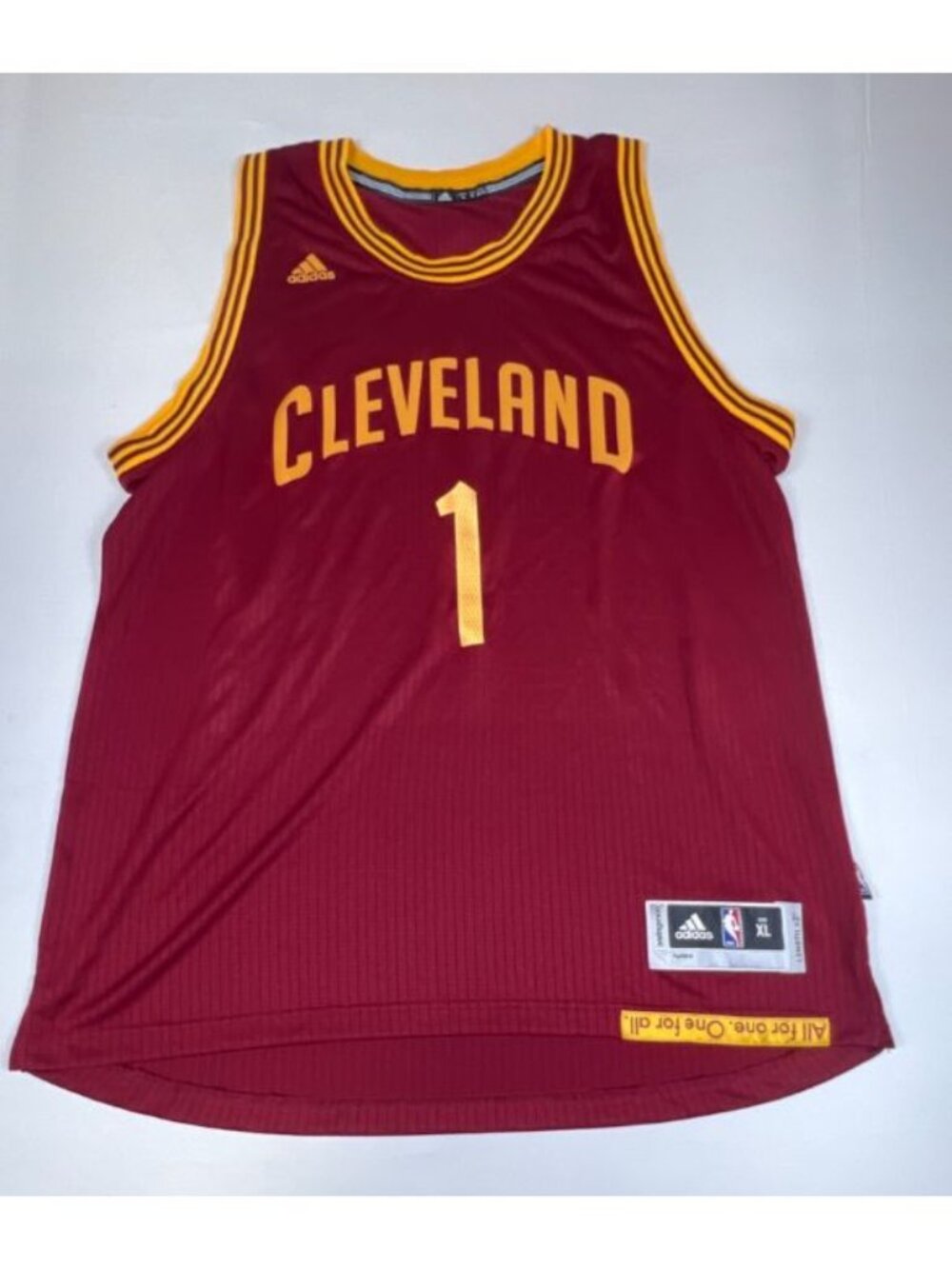 Adidas Derrick Rose Cleveland Cavaliers Swingman Jersey Men's Size XL Maroon NBA